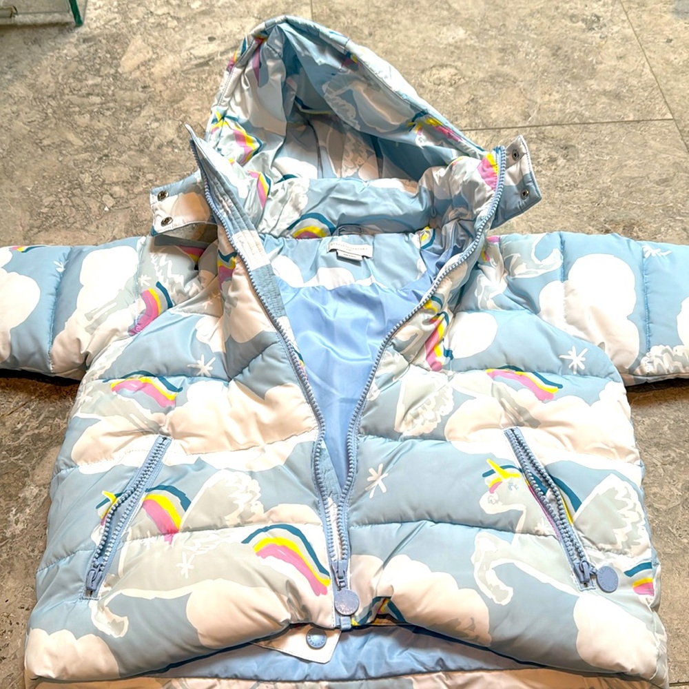 Stella McCartney. Girls Winter Jacket Size 5. Never Worn.